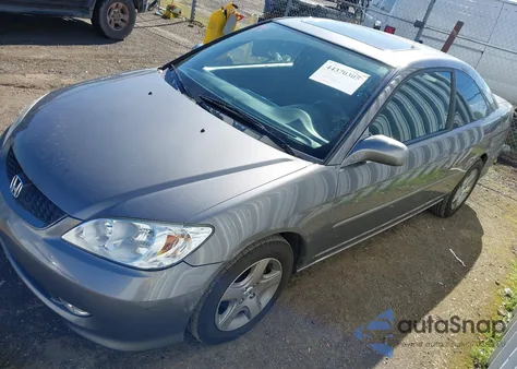 2005 Honda Civic Ex from USA, damaged, VIN 1HGEM22035L031480